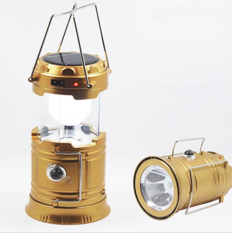 Foldable Solar Camping Lantern – Compact & Robust