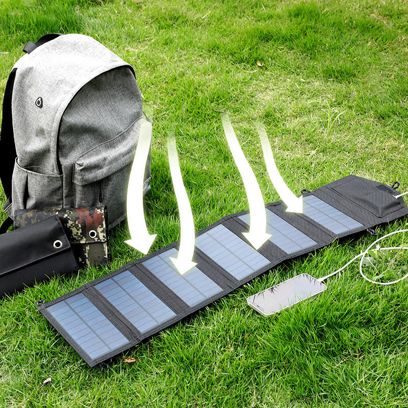 30W Portable Solar Panel with Foldable Bag
