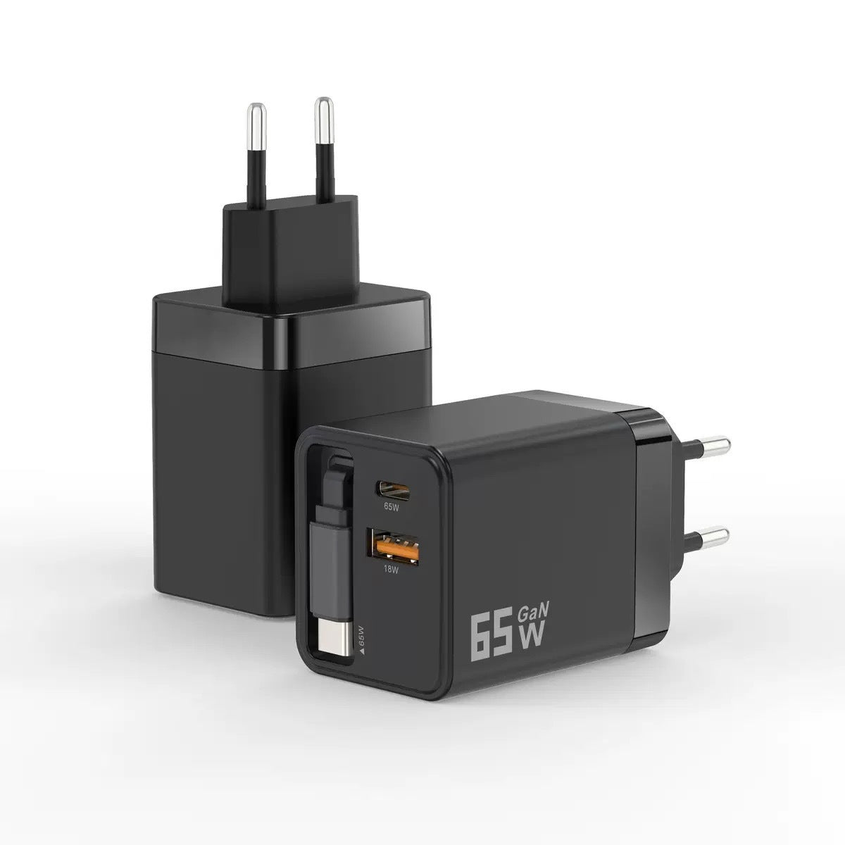 Chargeur de téléphone à câble flexible PD40W