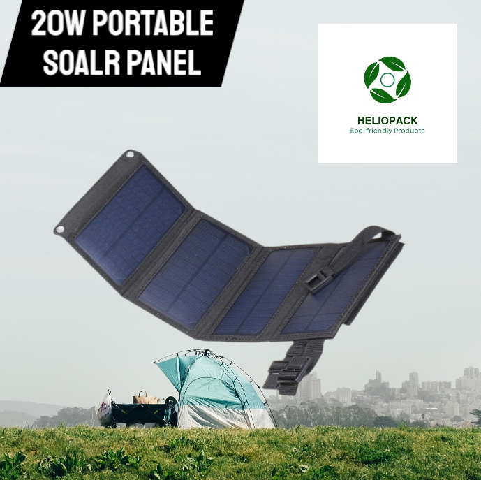 Panneaux Solaires Portables Pliables avec Sac (20w à 60w)