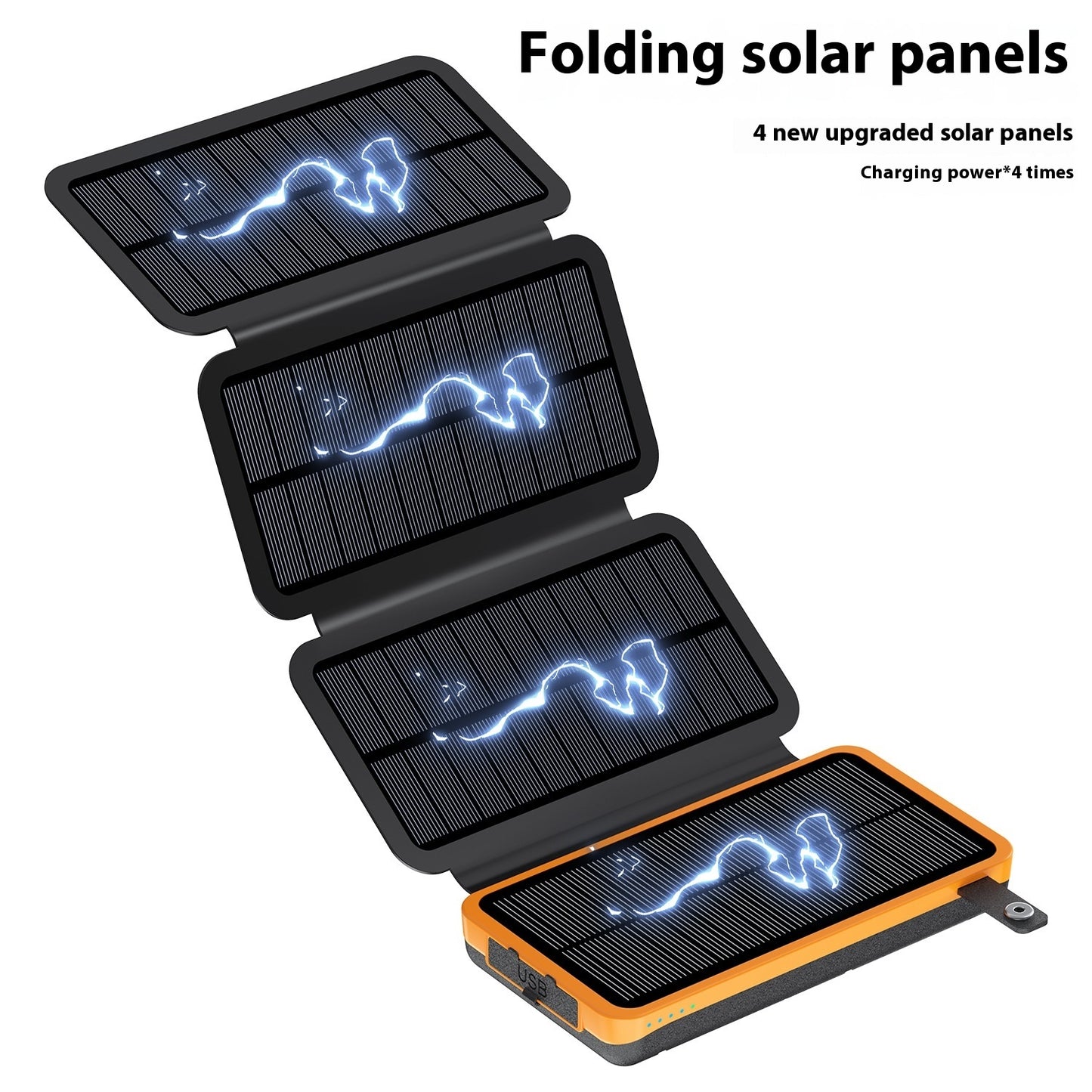 10000mAh Portable Solar Power Bank