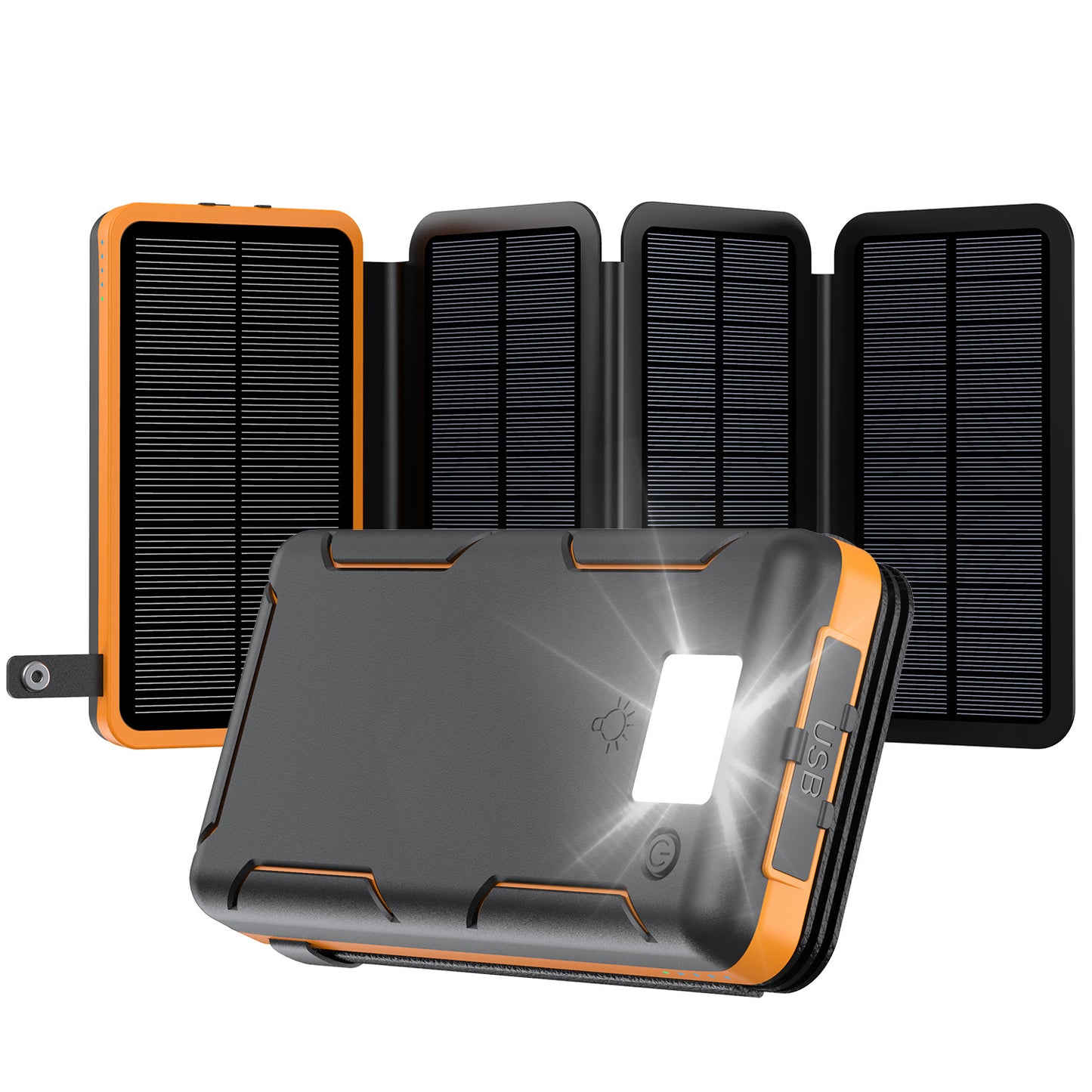 10000mAh Portable Solar Power Bank