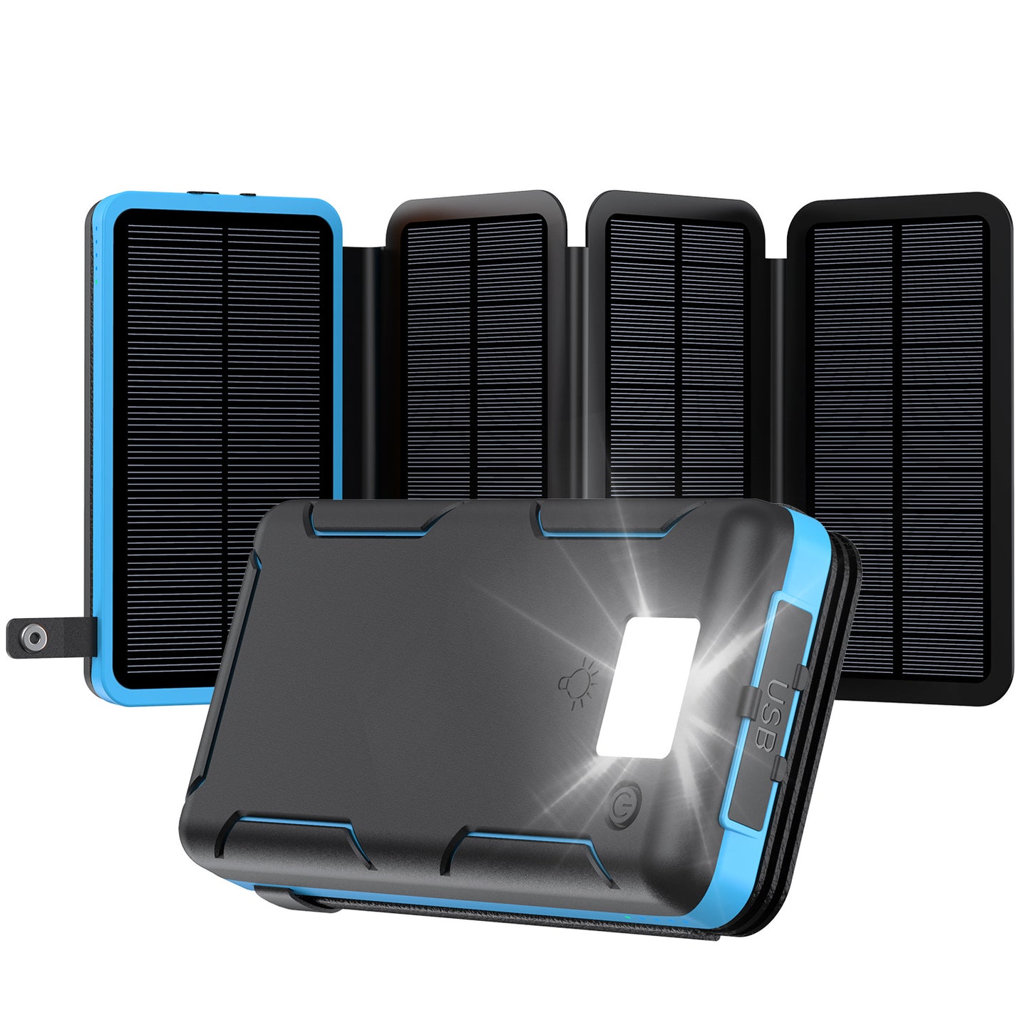 10000mAh Portable Solar Power Bank