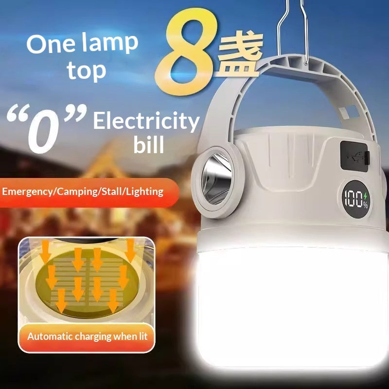 Long-lasting LED Solar Lantern – Lighting & Power Bank