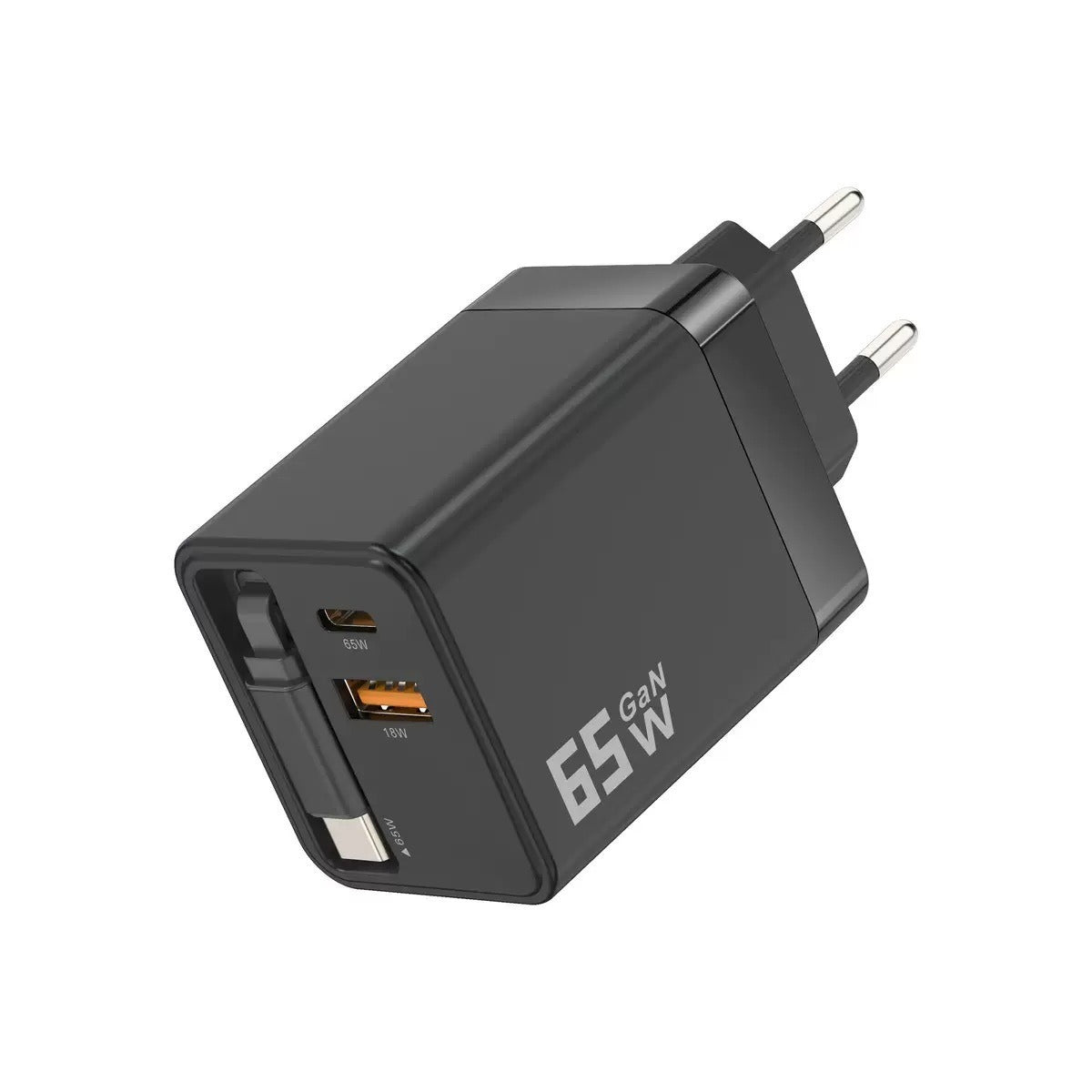 Chargeur de téléphone à câble flexible PD40W