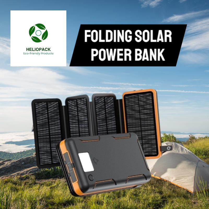 10000mAh Portable Solar Power Bank