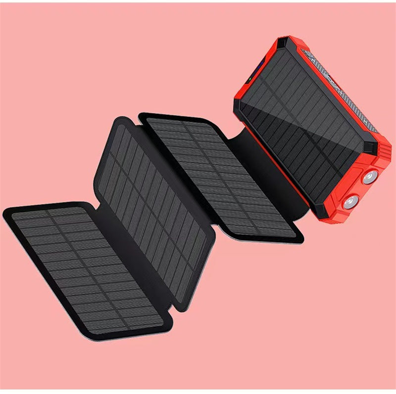 20,000 mAh Solar Power Bank – 4 Foldable Panels