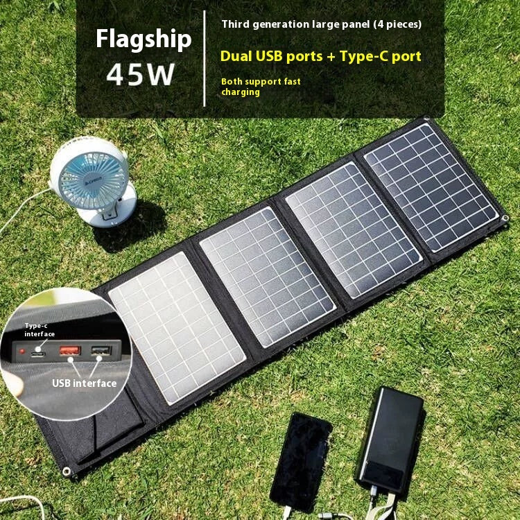 Panneaux Solaires Portables Pliables avec Sac (20w à 60w)