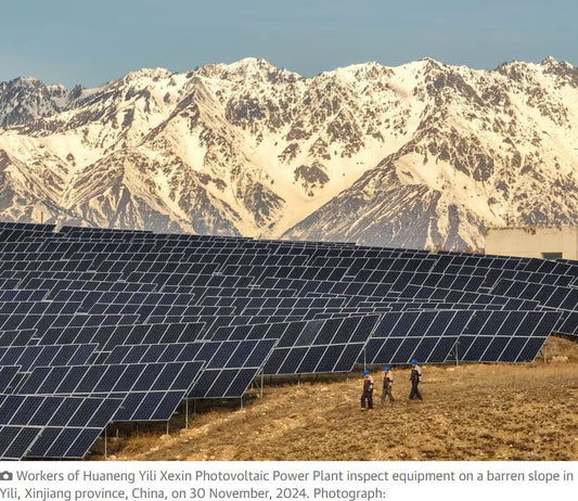 News mai 2025: Record en Chine : +93 GW de solaire