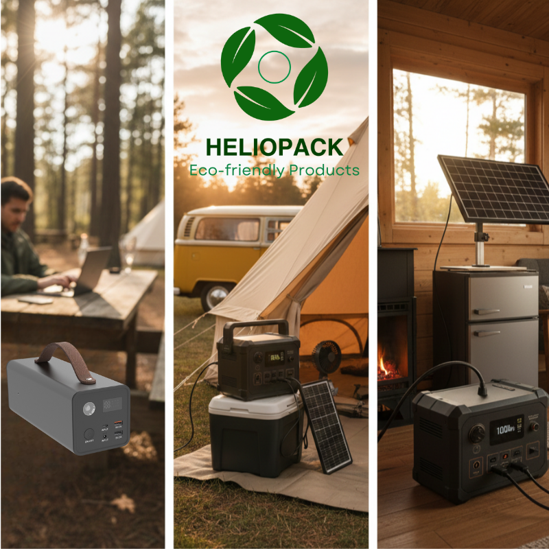 Stations électriques portables - portable power banks - HelioPack