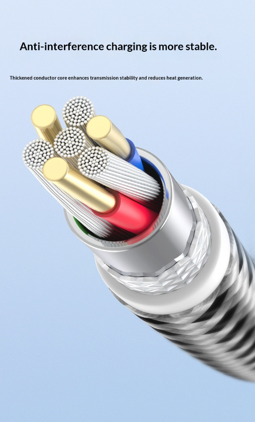 240W USB-C to USB-C PD 3.1 Cable – Ultra-Fast Charging & Braided Nylon