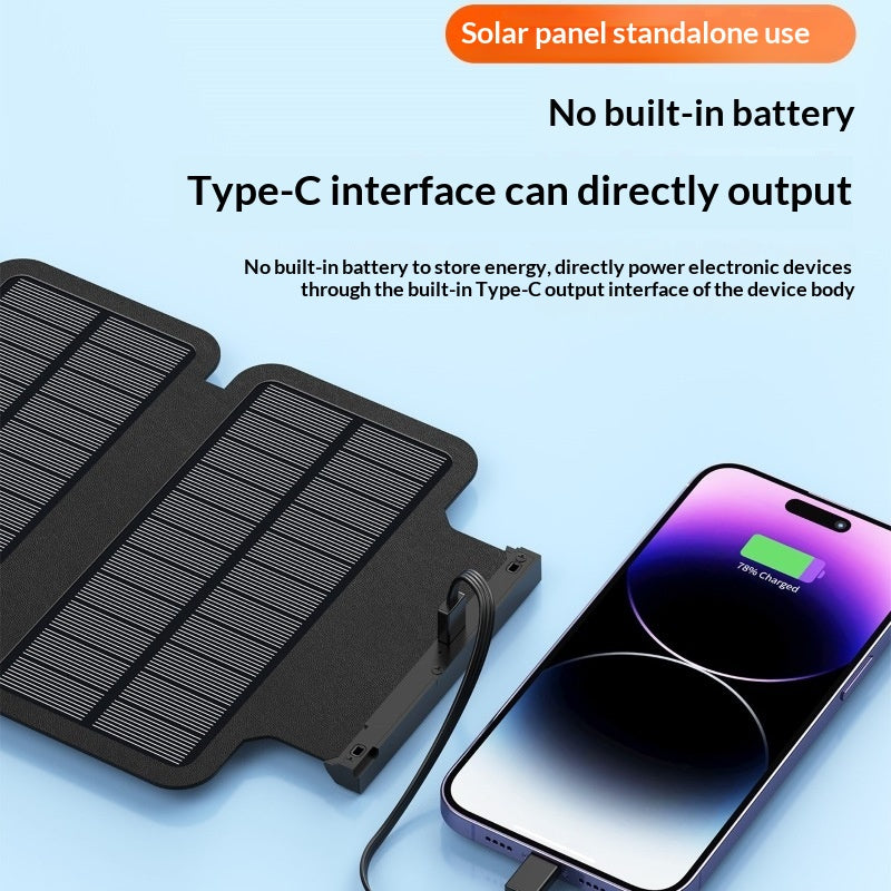 20,000 mAh Hybrid Solar Power Bank: Unlimited Energy (Solar + Dynamo)