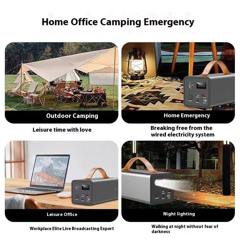 Portable Power Station - 30400mAh External Battery | Versatile Outdoor Backup Power Supply 