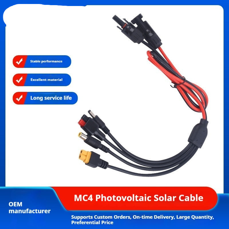 MC4 to DC Solar Connector Cable