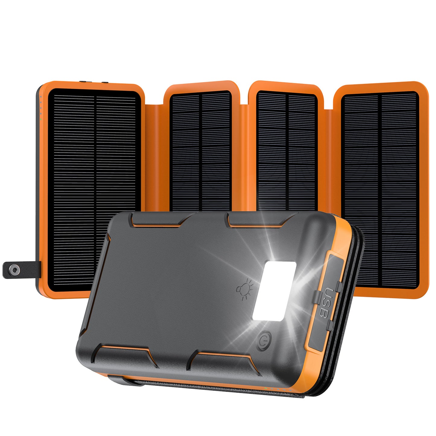 10000mAh Portable Solar Power Bank