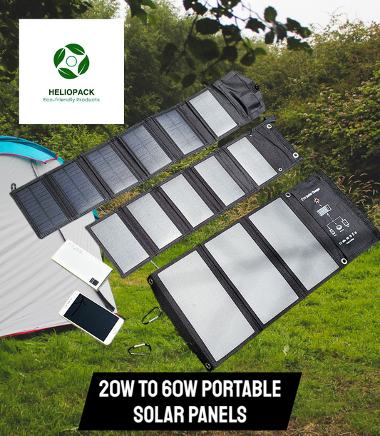Panneaux Solaires Portables Pliables avec Sac (20w à 60w)