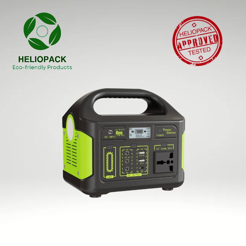 Station électrique portable 300W 256wh HelioPack