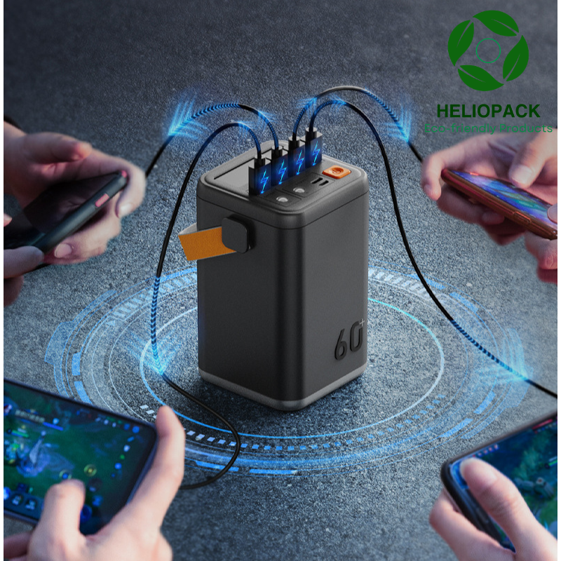 Batterie externe grande capacité 60000mah HelioPack