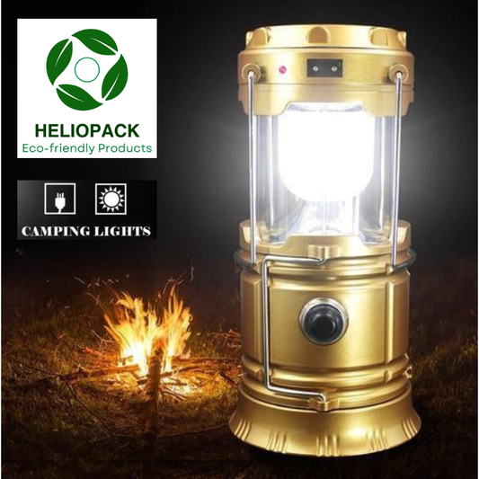Foldable Solar Camping Lantern – Compact &amp; Robust